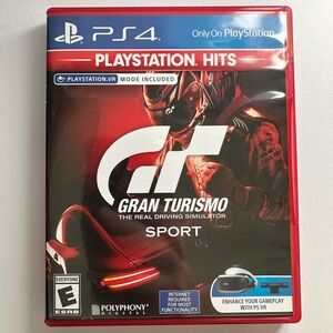 Gran Turismo Sport PS4 PlayStation Hits Complete VR Mode Included Racing Game